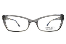 Armações de óculos Badgley Mischka Riva Smoke SMKE cinza marrom olho de gato 53-18-140 comprar usado  Enviando para Brazil