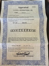 Costco diamond bracelet for sale  San Jose