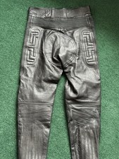 Leather motorcycle trousers for sale  STAFFORD