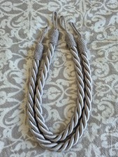 Pair grey silver for sale  TORQUAY