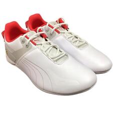 Sapatos masculinos Puma Scuderia Ferrari CAT Motorsport 10.5 branco vermelho condução 306857 02 comprar usado  Enviando para Brazil