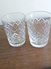 webb corbett crystal glasses for sale  STOURBRIDGE