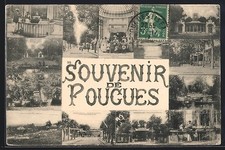 Old postcard pougues d'occasion  Expédié en Belgium