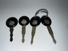 Usado, 4x VW GOLF 1 und 2 GTI 16V und G60 Zündschlüssel VW GOLF 1 Cabrio Konvolut ALT! comprar usado  Enviando para Brazil