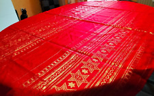 Tischdecke rot glitzer gebraucht kaufen  Ramstein-Miesenbach