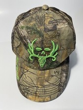 Chapéu de caça colecionador de ossos camuflado gancho e laço logotipo bordado ajustável, malha traseira comprar usado  Enviando para Brazil