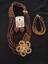 African beaded neckless for sale  Durham