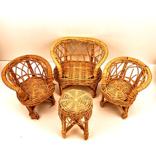 Barbie wicker patio for sale  Coats