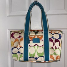 Coach hampton multicolor for sale  Batavia