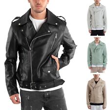 Giubbotto uomo biker usato  Massa di Somma