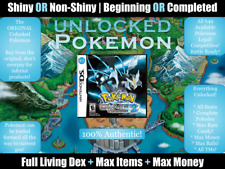 Autêntico Pokemon Black Desbloqueado 2 - Todos 649 Legal Brilhante, Todos os Itens, Dinheiro Máximo, usado comprar usado  Enviando para Brazil