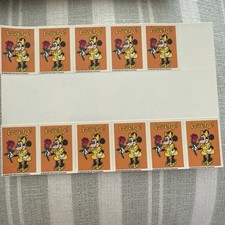 Adesivos vintage anos 80 Scratch & Sniff Disney Minnie Mouse rosas raras 11 adesivos comprar usado  Enviando para Brazil