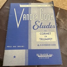 Vandercook etudes cornet for sale  Fort Wayne