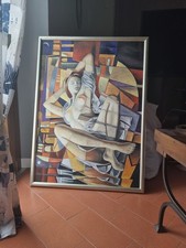 Quadro moderno dipinto usato  Saviore dell'Adamello