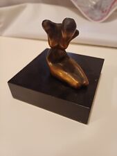 Statuetta bronzo serena usato  Saronno