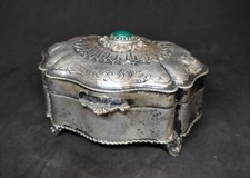 Cofanetto portagioie argento usato  Torino