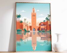 Marrakesh travel print for sale  MANCHESTER