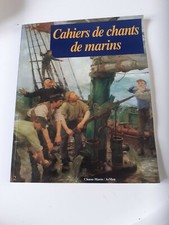 Cahier chants marins d'occasion Cahier chants marins d'occasion  Landivisiau