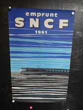 Affiche emprunt sncf d'occasion  Montauban