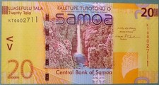SAMOA 20 TALA NOTA UNC DA EDIÇÃO DE 2008, P40 comprar usado  Enviando para Brazil