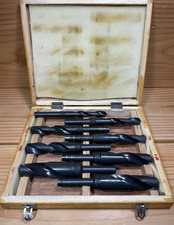 Broca Silver & Deming 8 peças conjunto jumbo 1/2" polegadas grande 9/16" a 1" HSS comprar usado  Enviando para Brazil