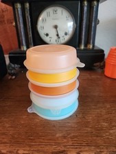 Lancheiras vintage Tupperware Little Wonder 1286 com tampas - Conjunto de 5 comprar usado  Enviando para Brazil