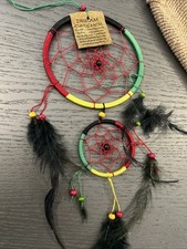 Rasta coloured dreamcatcher for sale  ROMFORD