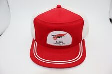 De colección Red Wing Zapato Bota Ajustable Snap Back Camionero Sombrero Rojo Malla Parche EE. UU. segunda mano  Embacar hacia Argentina