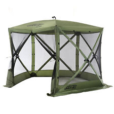 Barraca pop-up portátil CLAM com rede de malha, verde/preto (caixa aberta) comprar usado  Enviando para Brazil