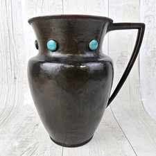 Pewter hammered jug for sale  WOKING