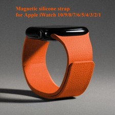 Pulseira de silicone magnética 38 40 41 42 44 45 49 mm para Apple IWatch10987654321 comprar usado  Enviando para Brazil