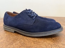 Tênis Oxford Polo Ralph Lauren Camurça Azul VNTG Masculino 10, usado comprar usado  Enviando para Brazil