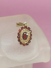 Pendentif carats grenats d'occasion  Nanterre