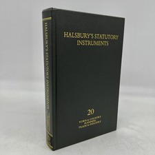 Halsbury statutory instruments for sale  SOUTHWOLD