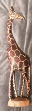 giraffe wood 18 tall carved for sale giraffe wood 18 tall carved for sale Ithaca