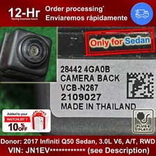 Rear view camera for sale  Boca Raton