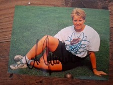 Autogrammkarte astrid kumbernu gebraucht kaufen  Heiden