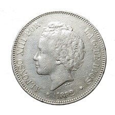 Spagna alfonso xiii usato  Aosta