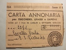 Reggio emilia. carta usato  Carpi
