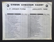 Vintage 1968 chess for sale  Lafayette