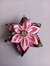 Handcrafted pink tartan for sale  DRIFFIELD