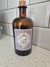Empty monkey gin for sale  ASHFORD