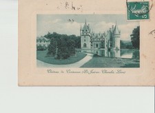 Cpa château contenson d'occasion  La Réole