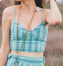 Usado, Blusa Spell & The Gypsy Island Boho Bralette tamanho pequeno AU 8 EUA 4 comprar usado  Enviando para Brazil