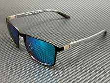 Óculos de Sol Masculino RAY BAN RB3721CH 9144A1 Preto Azul Espelho Polarizado 59 mm, usado comprar usado  Enviando para Brazil
