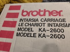 Brother ka2600 intarsia for sale Brother ka2600 intarsia for sale  MILTON KEYNES