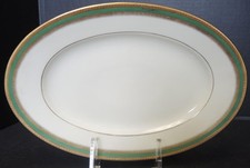 Vintage Black Knight 12 1/2" Oval Platter - Celeste Green Pattern comprar usado Vintage Black Knight 12 1/2" Oval Platter - Celeste Green Pattern comprar usado  Enviando para Brazil