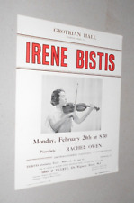 Irene bistis. violinist. usato  Spedire a Italy