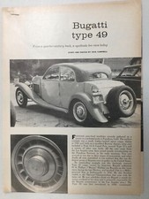 Bu40 article bugatti d'occasion  Expédié en Belgium