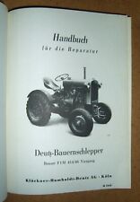 Deutz bauernschlepper handbuch gebraucht kaufen  Hohenroda